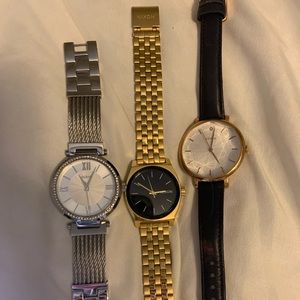 nixon, guess, and fossil